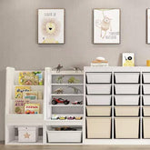 FIJN Earth Toy Display Rack with Bottom Shelf - Kids Haven